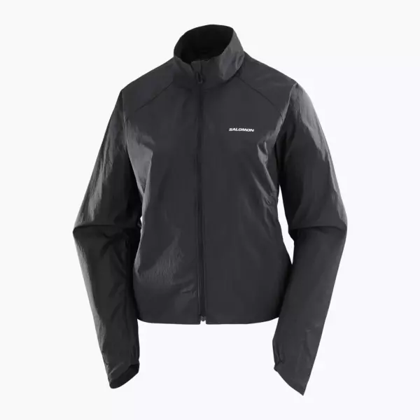 Женская ветровка Salomon Shakeout Fly deep black