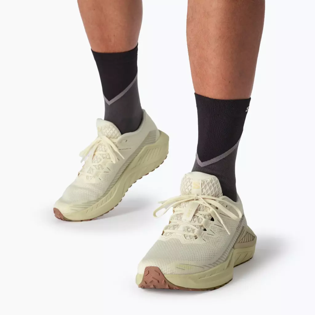 Кроссовки для бега Salomon Drx Defy GRVL vanilla ice/green haze/white pepper