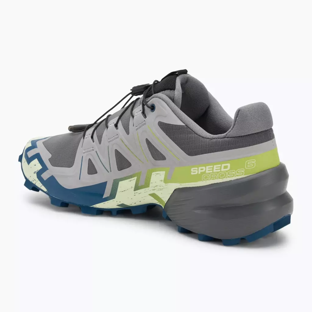 Кроссовки для бега Salomon Speedcross 6 castlerock/lime cream/poseidon
