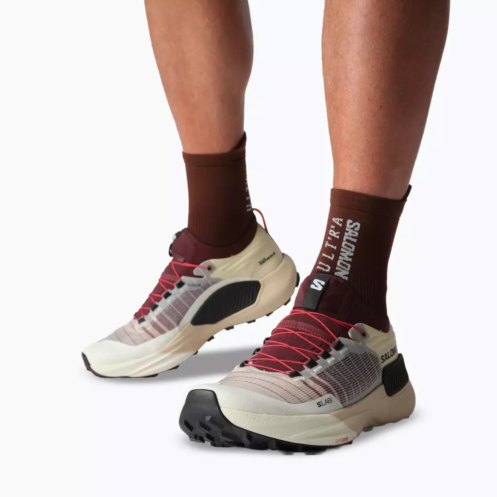 Кроссовки для бега Salomon S/LAB Genesis vanila ice/chocolate/black