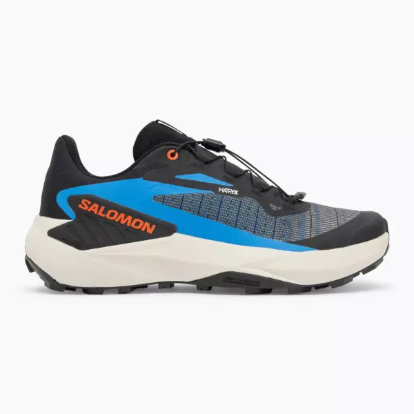 Кроссовки для бега Salomon Genesis black/french blue/cherry tomato