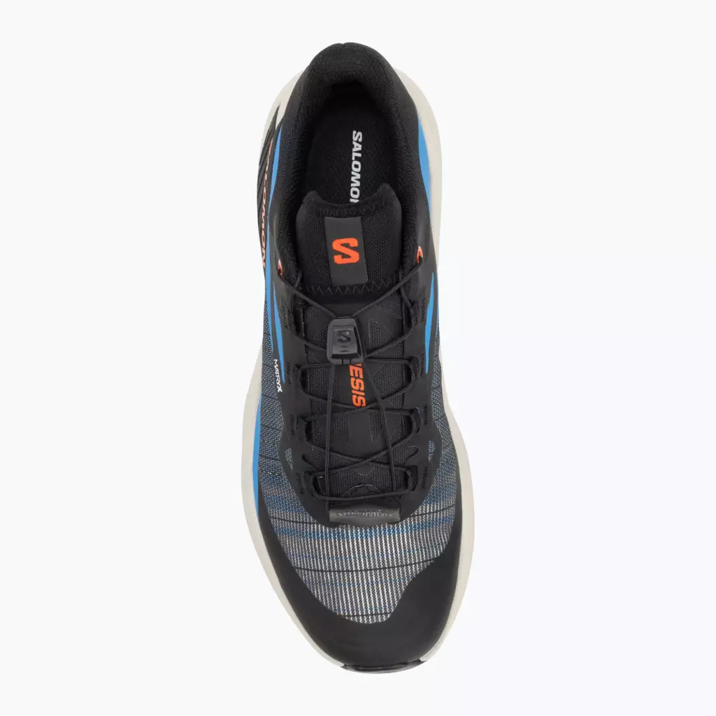 Кроссовки для бега Salomon Genesis black/french blue/cherry tomato