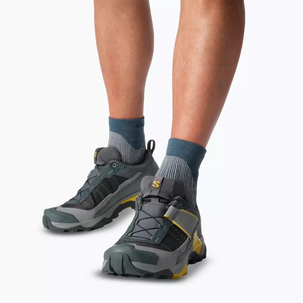 Ботинки Salomon X ULTRA 5 GTX turbulence/monument/spicy mustard