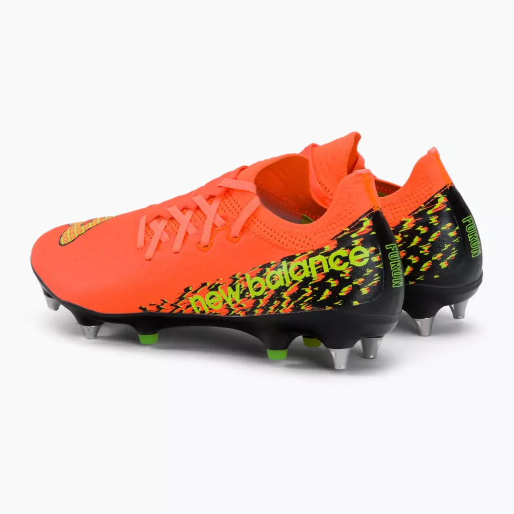 Футбольные бутсы New Balance Furon v7 Pro SG neon dragonfly