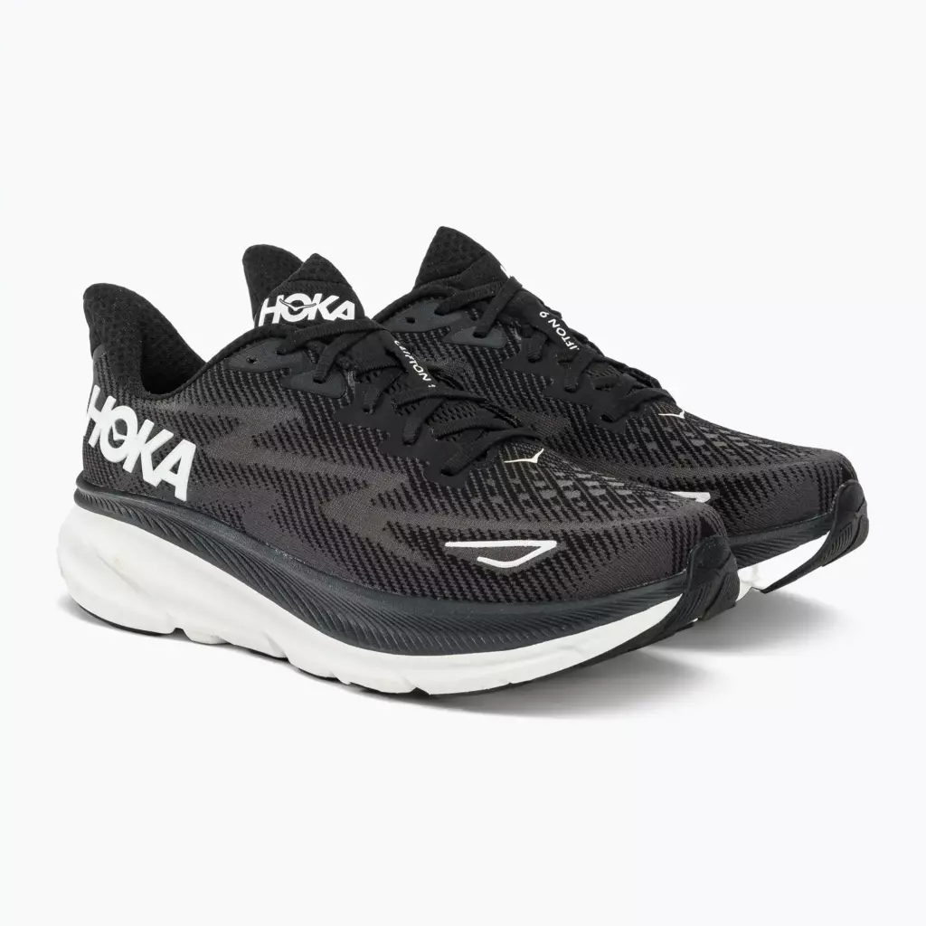 Кроссовки для бега HOKA Clifton 9 black/white
