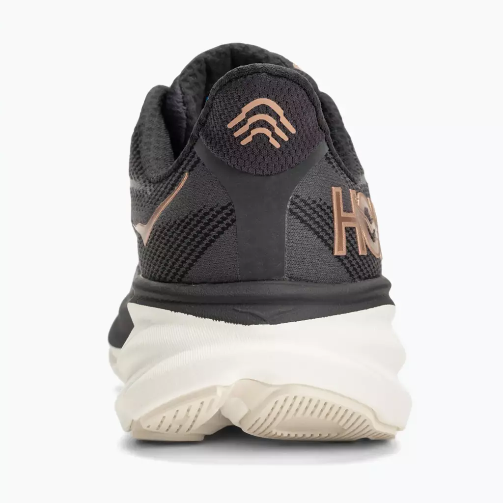 Женские кроссовки для бега HOKA Clifton 9 black/rose gold