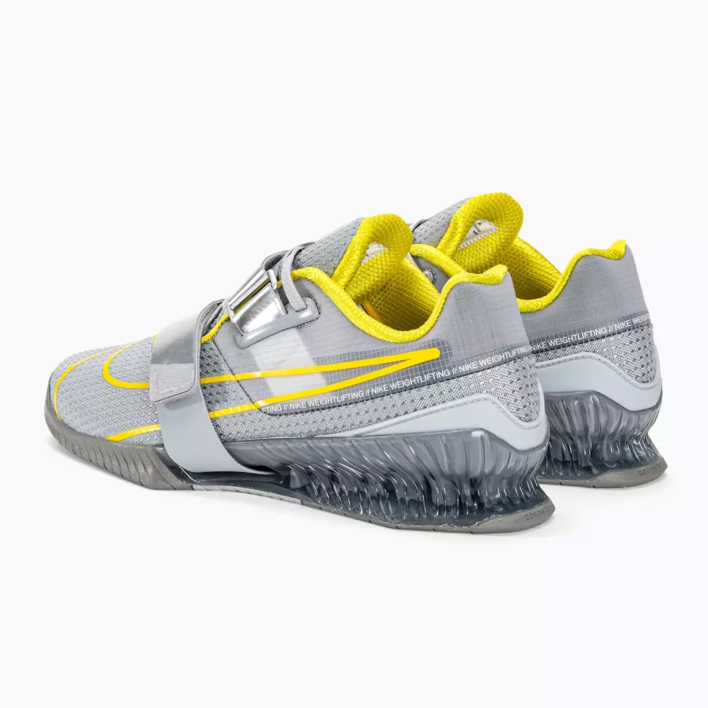 Штангетки Nike Romaleos 4 wolf grey/lightening/blk met silver