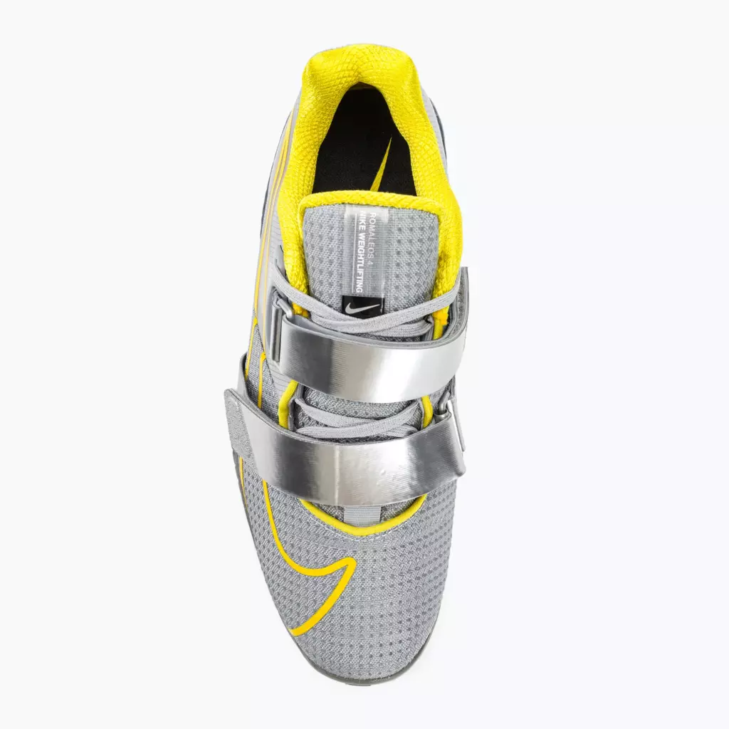 Штангетки Nike Romaleos 4 wolf grey/lightening/blk met silver