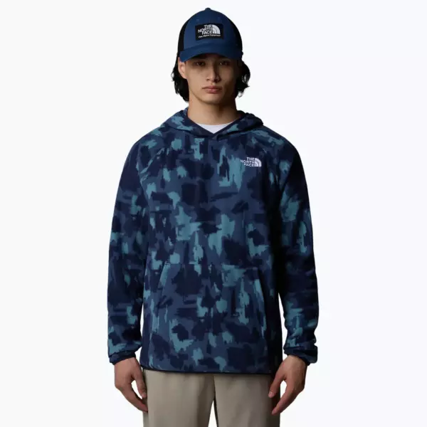 Худи The North Face Mountain Athletics Fleece Print summit navy aop print