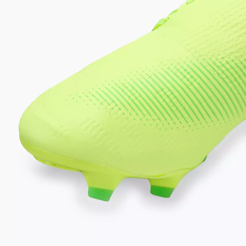 Футбольные бутсы New Balance Furon Destroy V7+ FG bleached lime glo