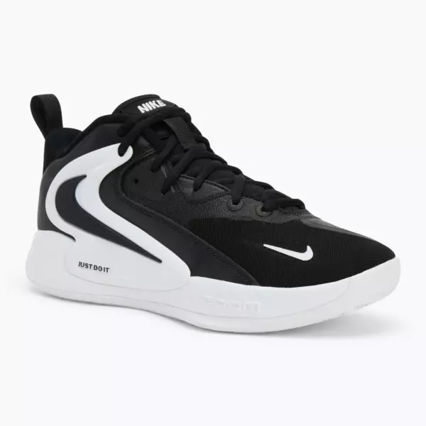 Кроссовки волейбольные Nike React Hyperset 2 black/black/white
