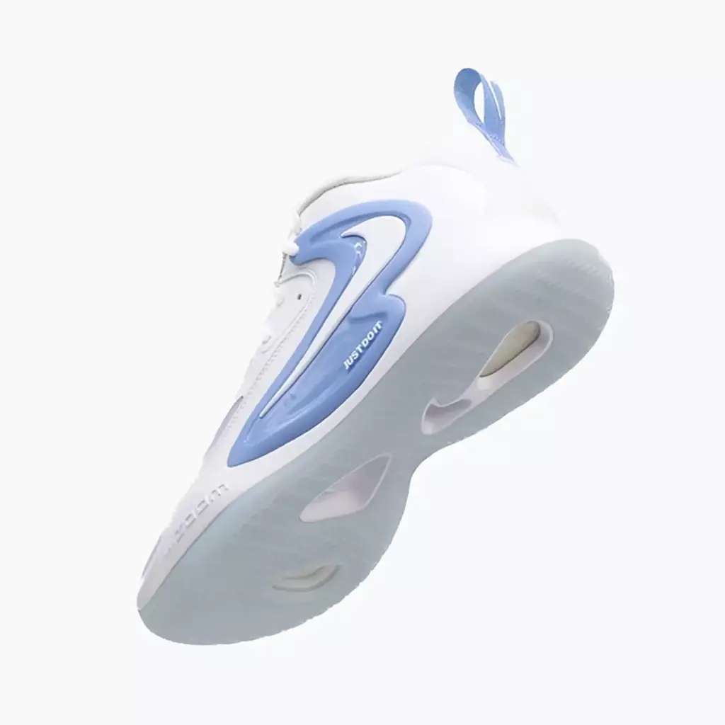 Кроссовки волейбольные Nike React Hyperset 2 white/white/valor blue