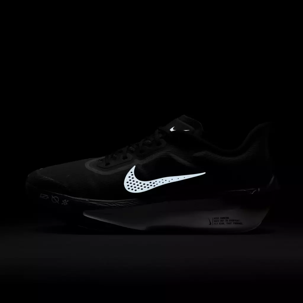 Кроссовки для бега Nike Zoom Fly 6 black/light smoke grey/white
