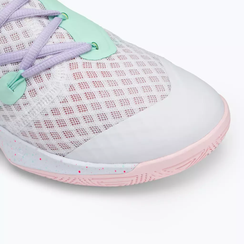 Кроссовки волейбольные Nike Zoom Hyperspeed Court SE white/mint foam/grey/violet mist/pink foam