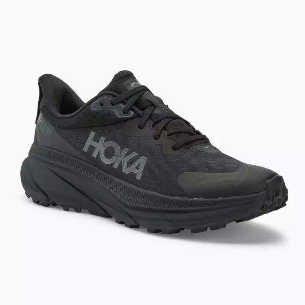 Кроссовки для бега HOKA Challenger 7 GTX 2024 black/black