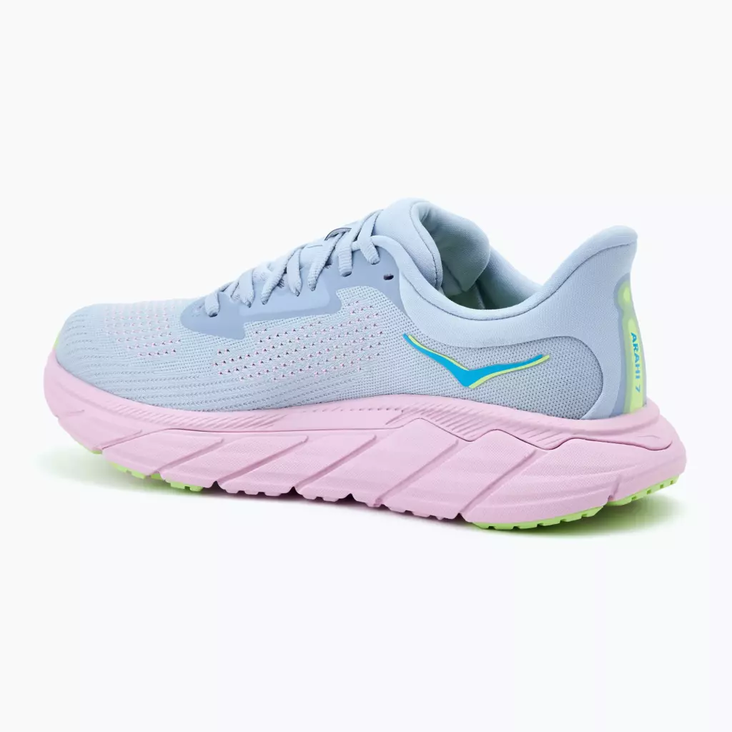 Женские Кроссовки для бега HOKA Arahi 7 gull/pink twilight