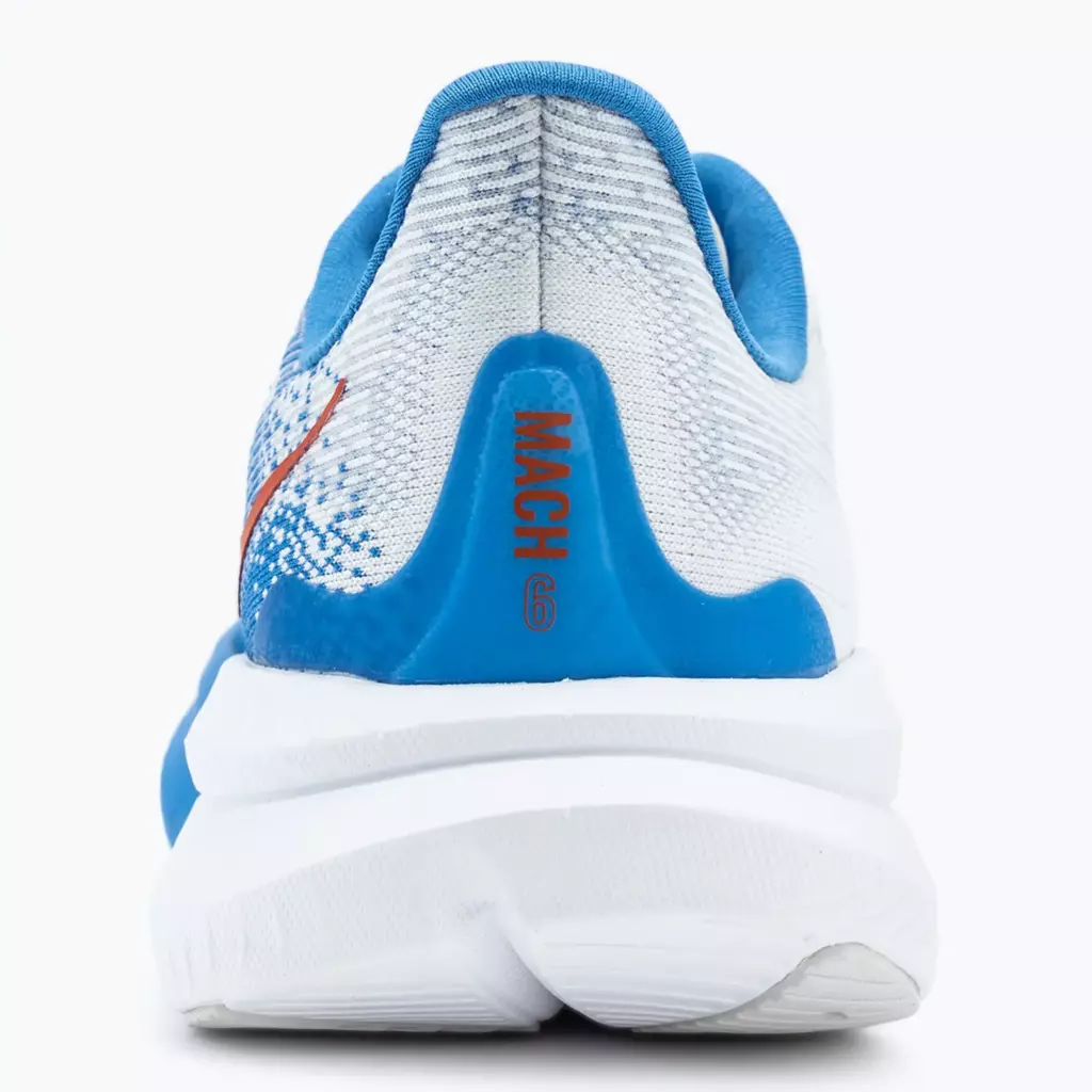 Женские кроссовки для бега HOKA Mach 6 white/virtual blue