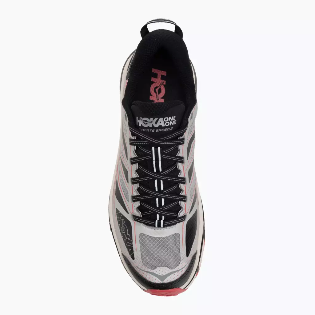 Кроссовки для бега HOKA Mafate Speed 2 galactic grey/ruby red