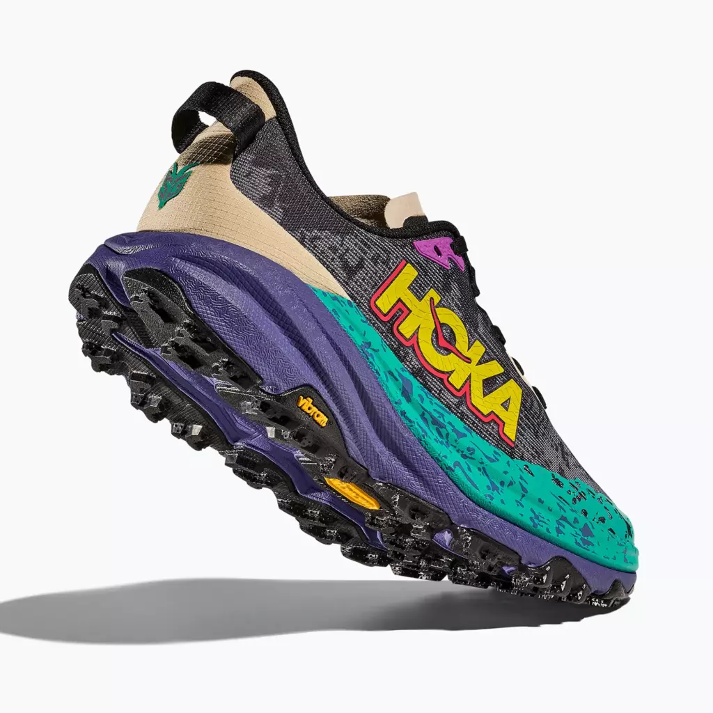 Кроссовки для бега HOKA Speedgoat 6 oatmeal/mountain iris