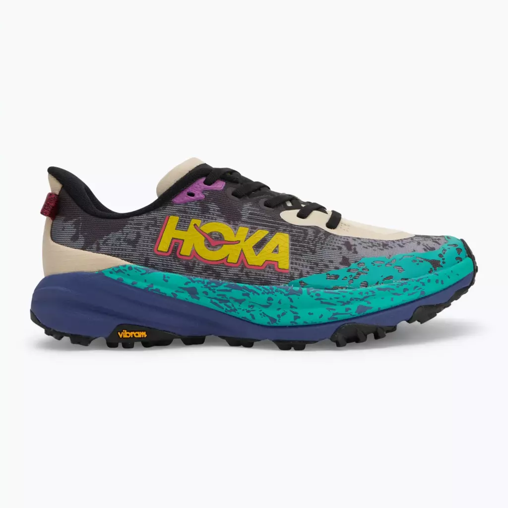 Кроссовки для бега HOKA Speedgoat 6 oatmeal/mountain iris