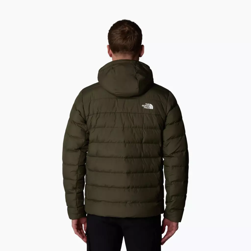Пуховик The North Face Aconcagua III Hooded темно-зеленая