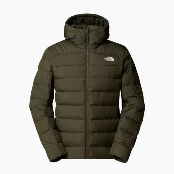 Пуховик The North Face Aconcagua III Hooded темно-зеленая