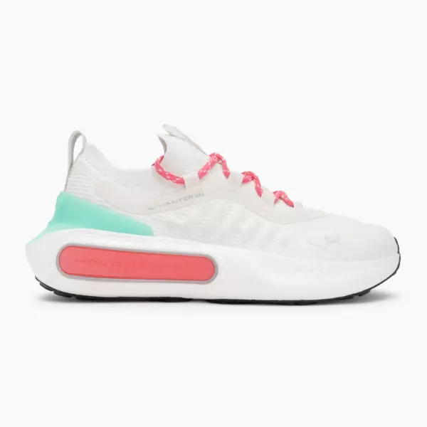 Женские Кроссовки для бега Under Armour Phantom 4 White quartz/comet green/super pink