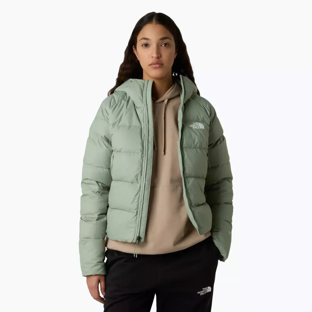 Женский пуховик The North Face Hyalite Down Hoodie state moss