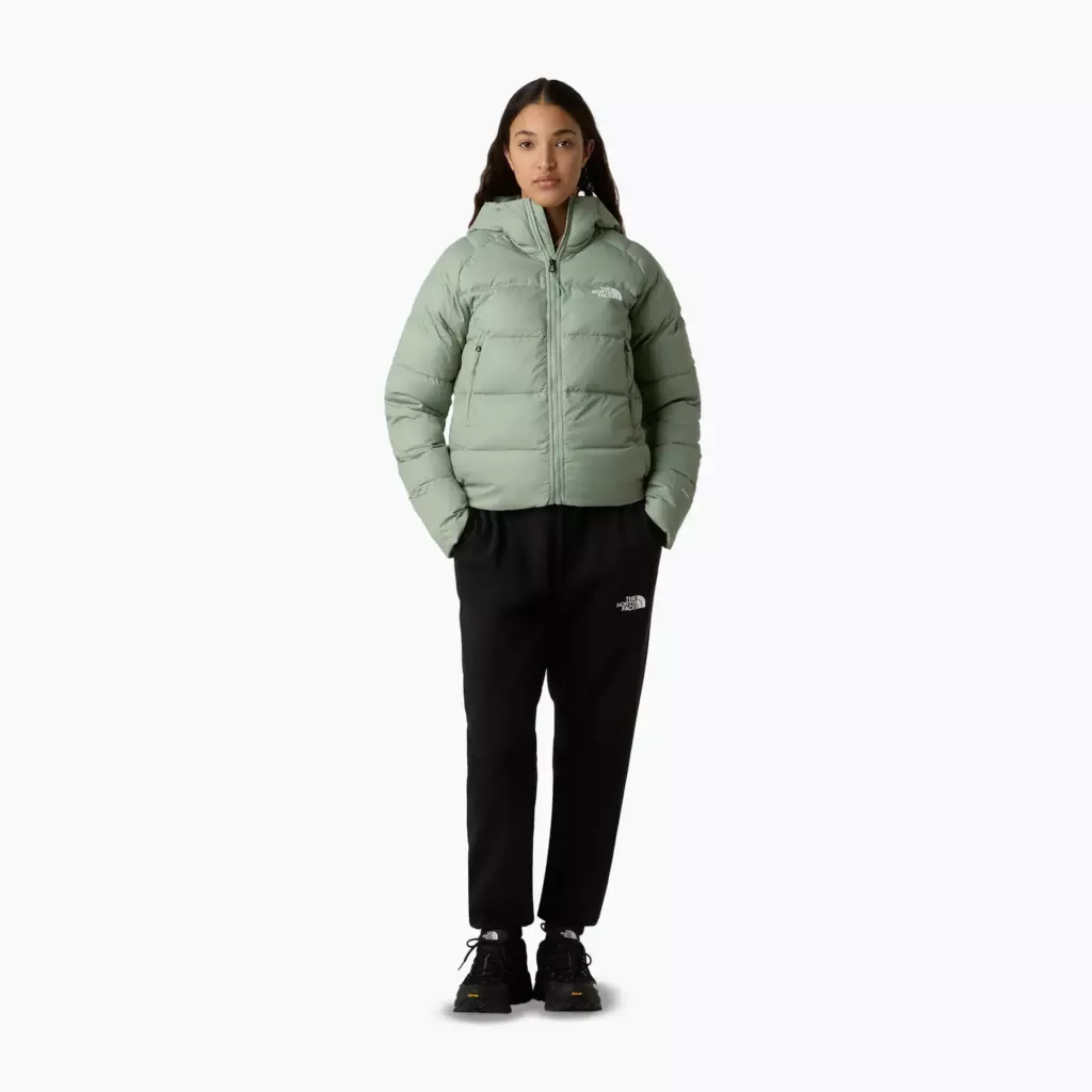Женский пуховик The North Face Hyalite Down Hoodie state moss