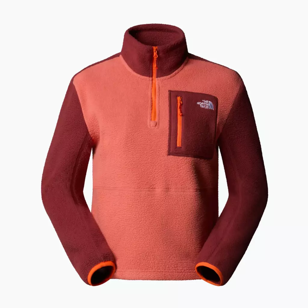 Женская юмиори с застежкой-молнией 1/4 The North Face mars dust/sumac/solar flare