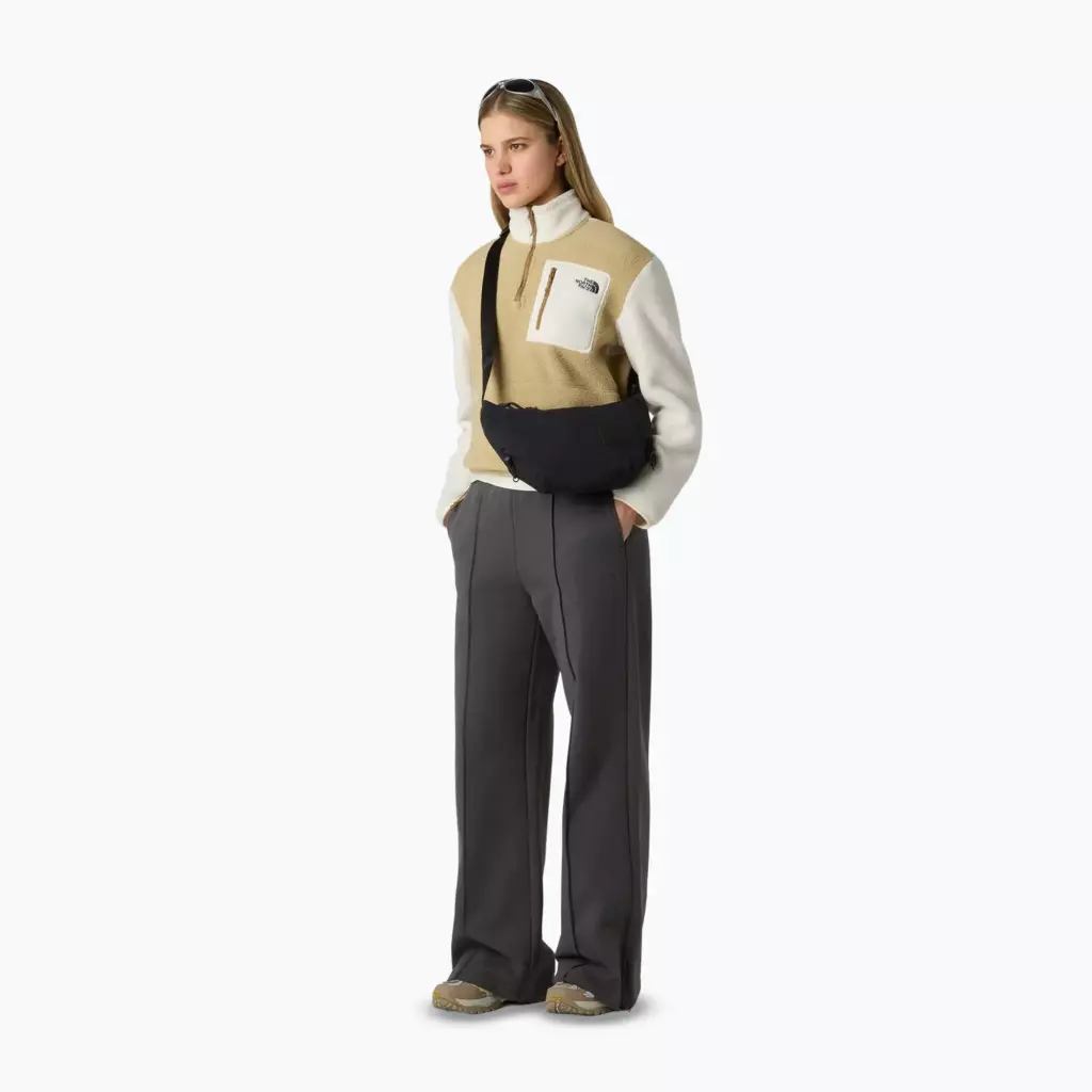 Женская юмиори с застежкой-молнией The North Face 1/4 khaki stone/white dune/utility brown