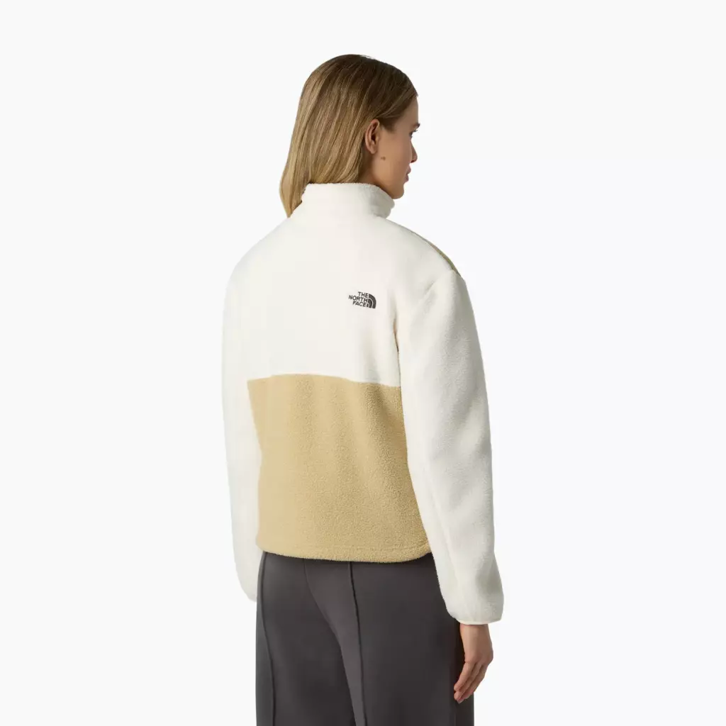 Женская юмиори с застежкой-молнией The North Face 1/4 khaki stone/white dune/utility brown