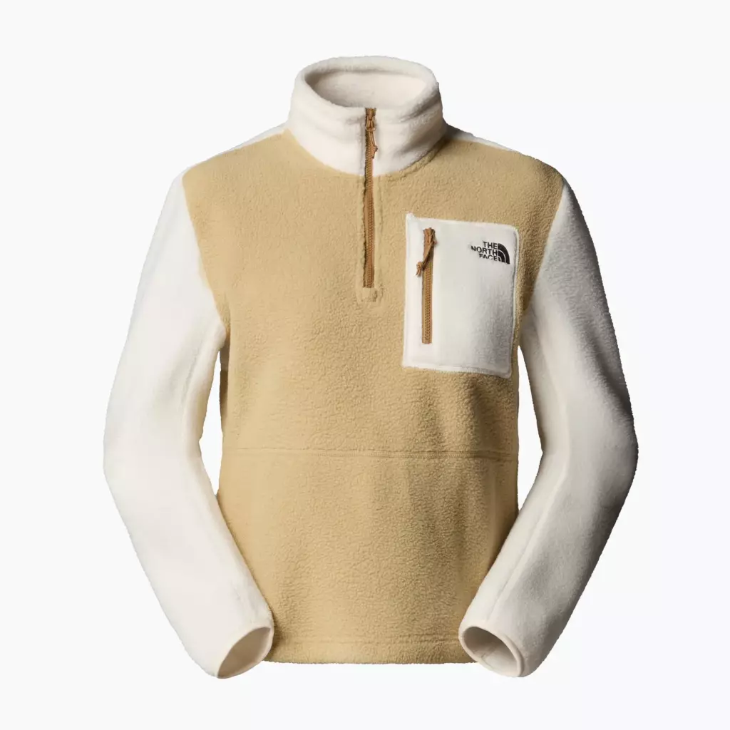 Женская юмиори с застежкой-молнией The North Face 1/4 khaki stone/white dune/utility brown