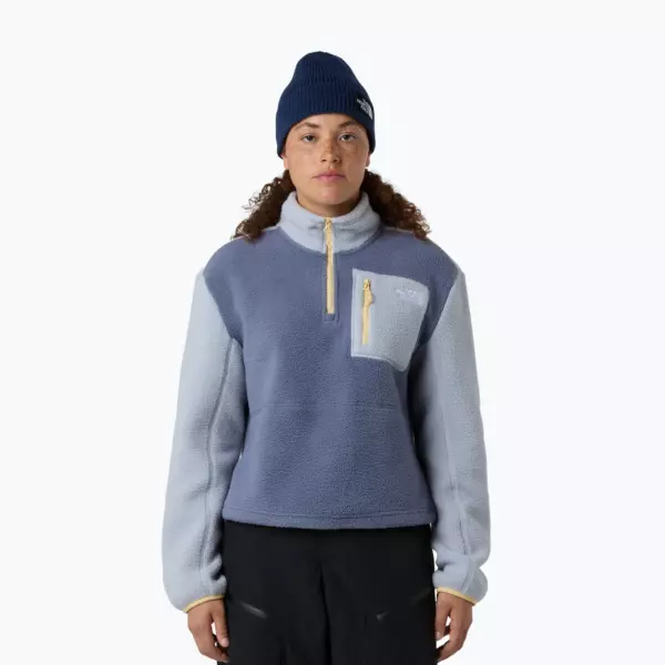 Женская юмиори с застежкой-молнией 1/4 The North Face twilight galaxy/blue flax/mineral salt
