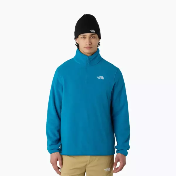 Флисовая толстовка The North Face Glacier Fleece 1/4 Zip dusk blue