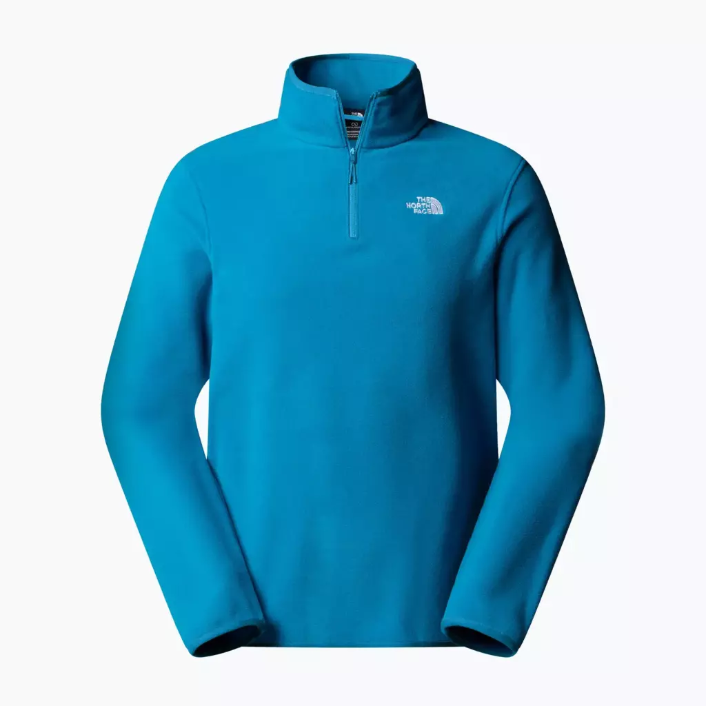 Флисовая толстовка The North Face Glacier Fleece 1/4 Zip dusk blue
