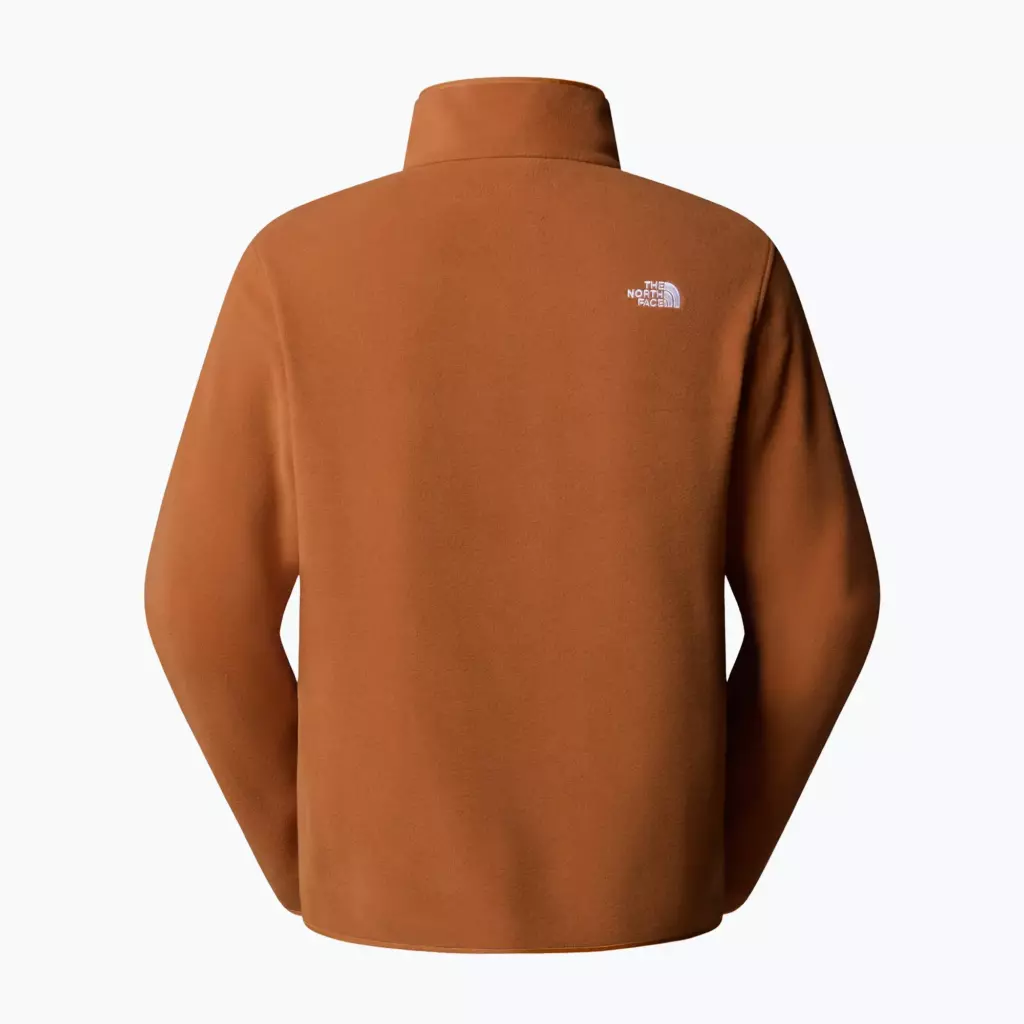 Флисовая толстовка The North Face Glacier Fleece 1/4 Zip burnt umber