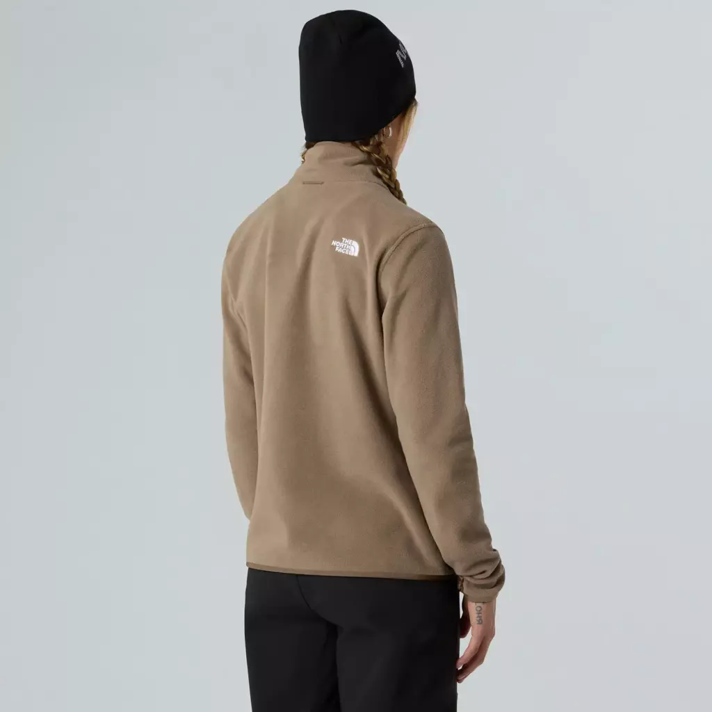 Женская флисовая толстовка The North Face Glacier Fleece mocha brown