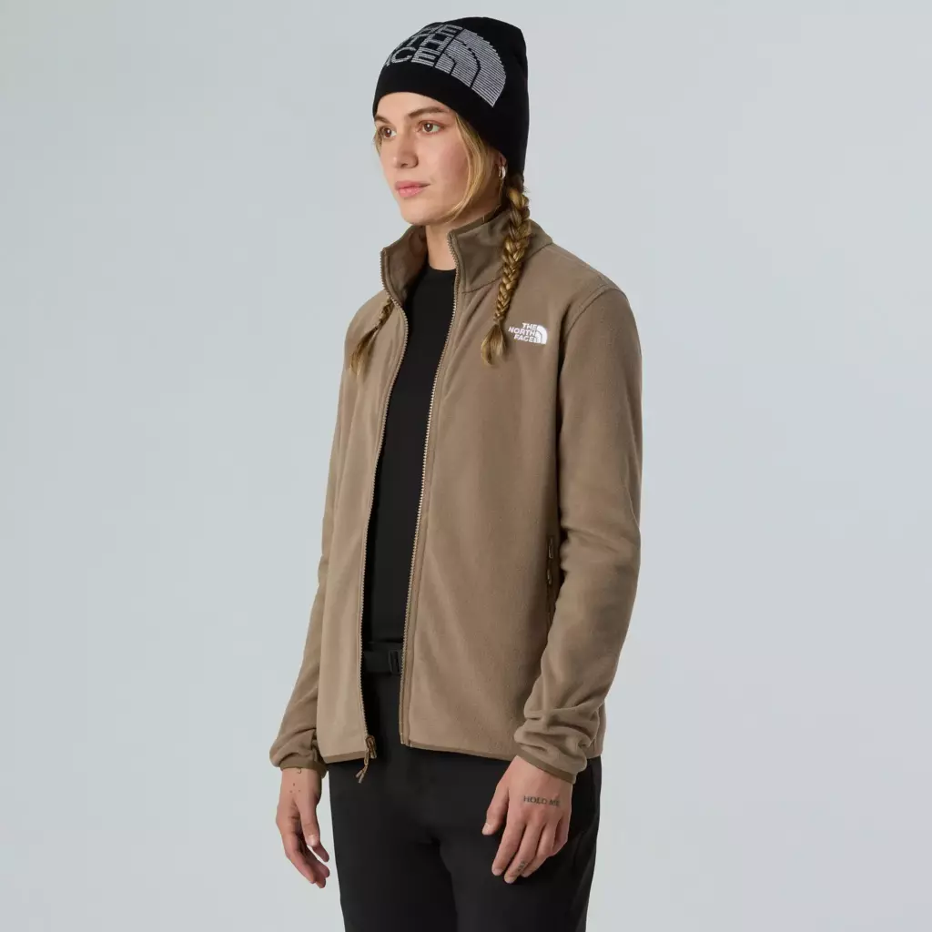 Женская флисовая толстовка The North Face Glacier Fleece mocha brown