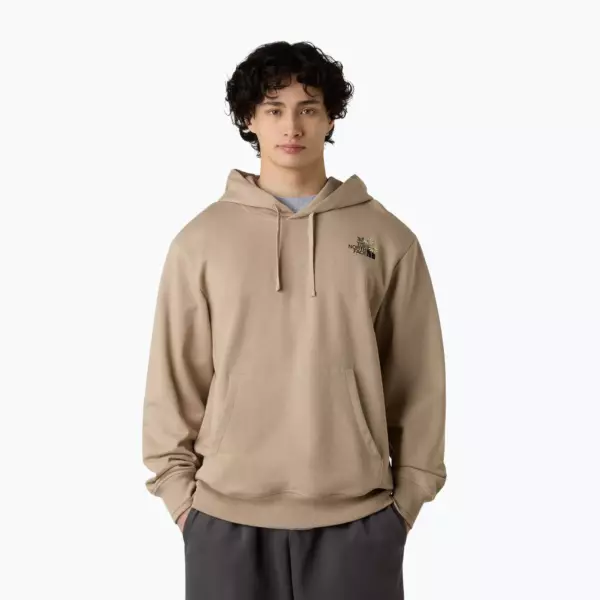 Худи The North Face Flower Dome Relaxed Hooded GPH mushroom grey