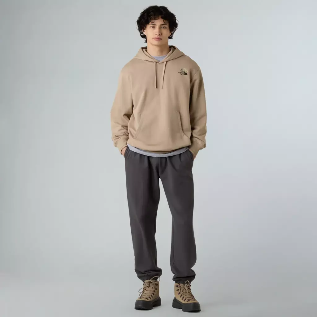 Худи The North Face Flower Dome Relaxed Hooded GPH mushroom grey