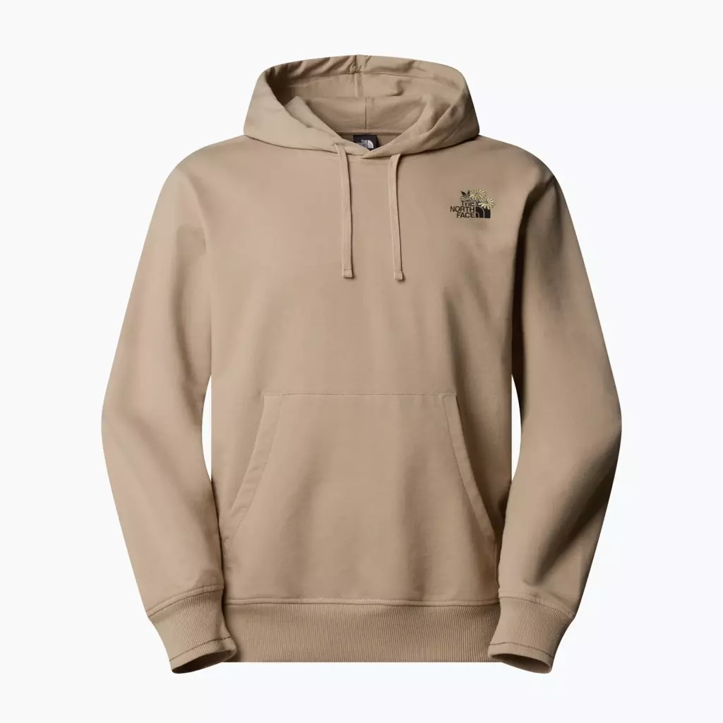 Худи The North Face Flower Dome Relaxed Hooded GPH mushroom grey