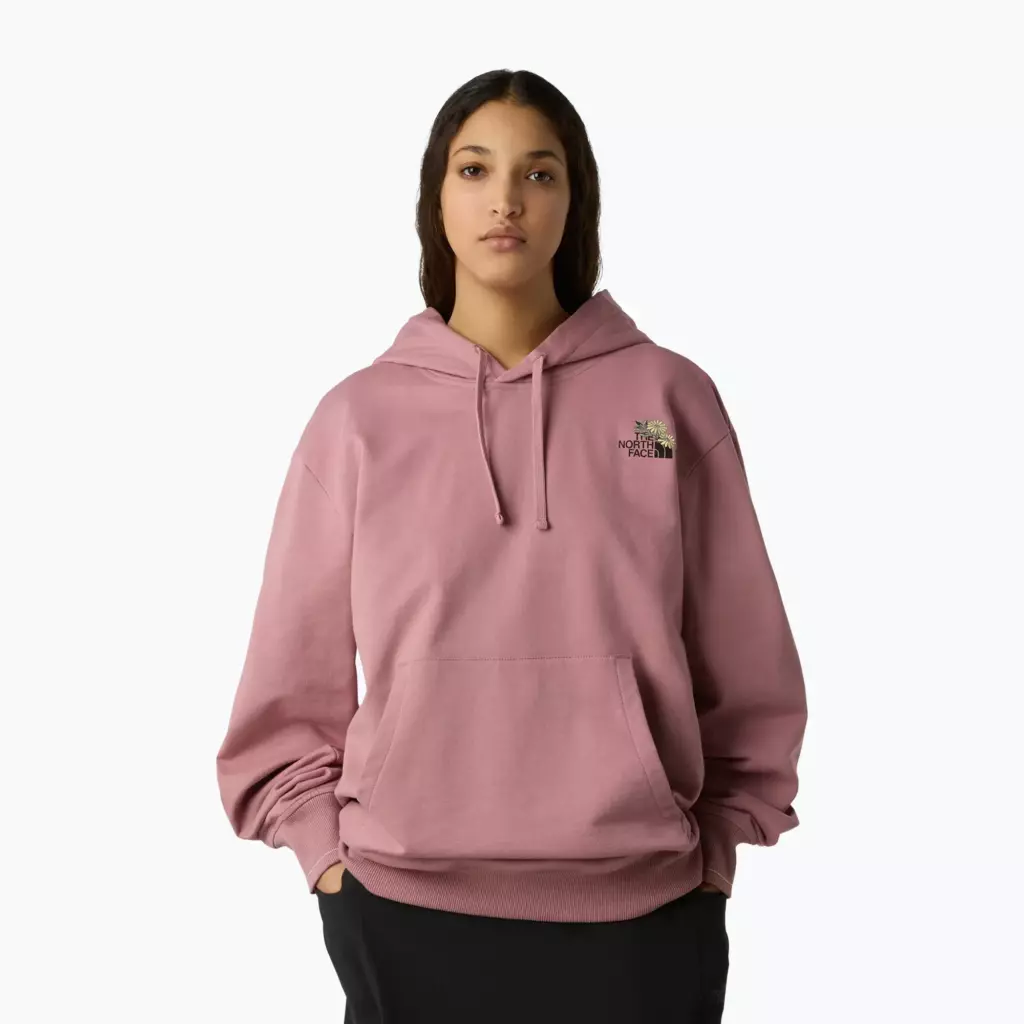 Худи The North Face Flower Dome Relaxed Hooded GPH nostalgia rose