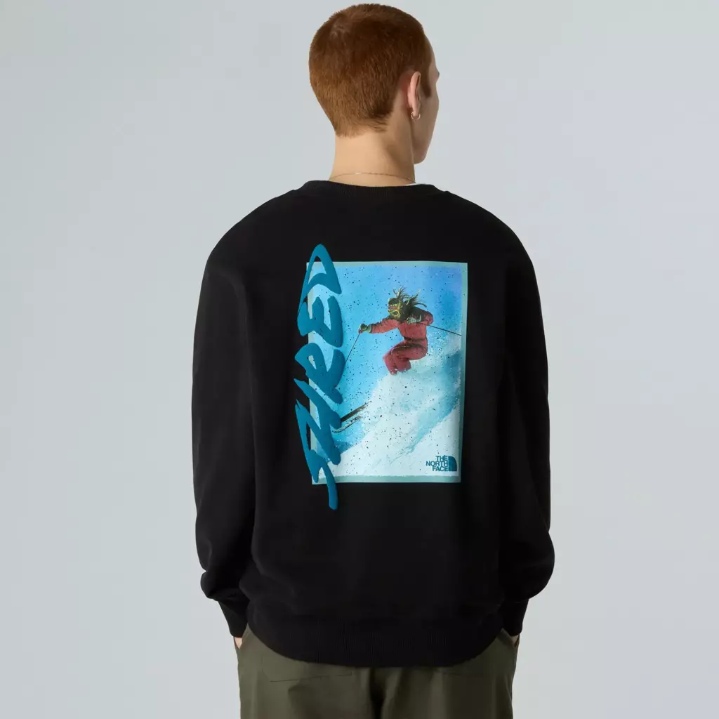 Свитшот The North Face NSE Slopes Relaxed Crew GRA чёрная