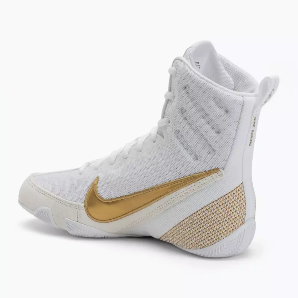 Боксёрки Nike Machomai 3 white/metallic gold