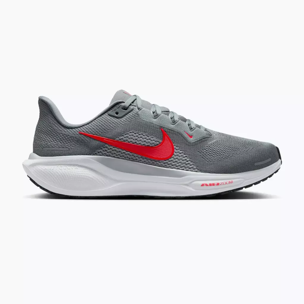 Кроссовки для бега Nike Pegasus 41 cool grey/wolf grey/pure platinum/bright crimson