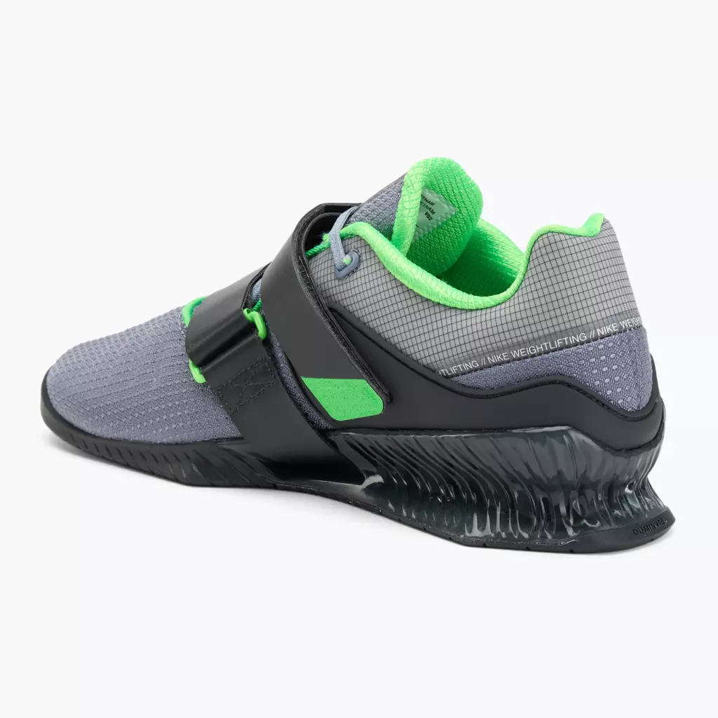 Штангетки Nike Romaleos 4 ashen slate/green strike/anthracite