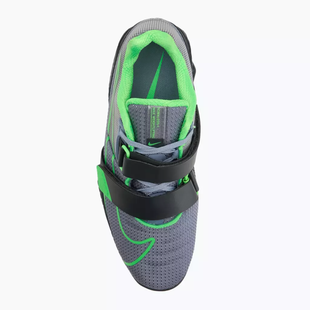 Штангетки Nike Romaleos 4 ashen slate/green strike/anthracite