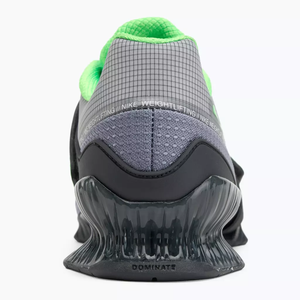 Штангетки Nike Romaleos 4 ashen slate/green strike/anthracite