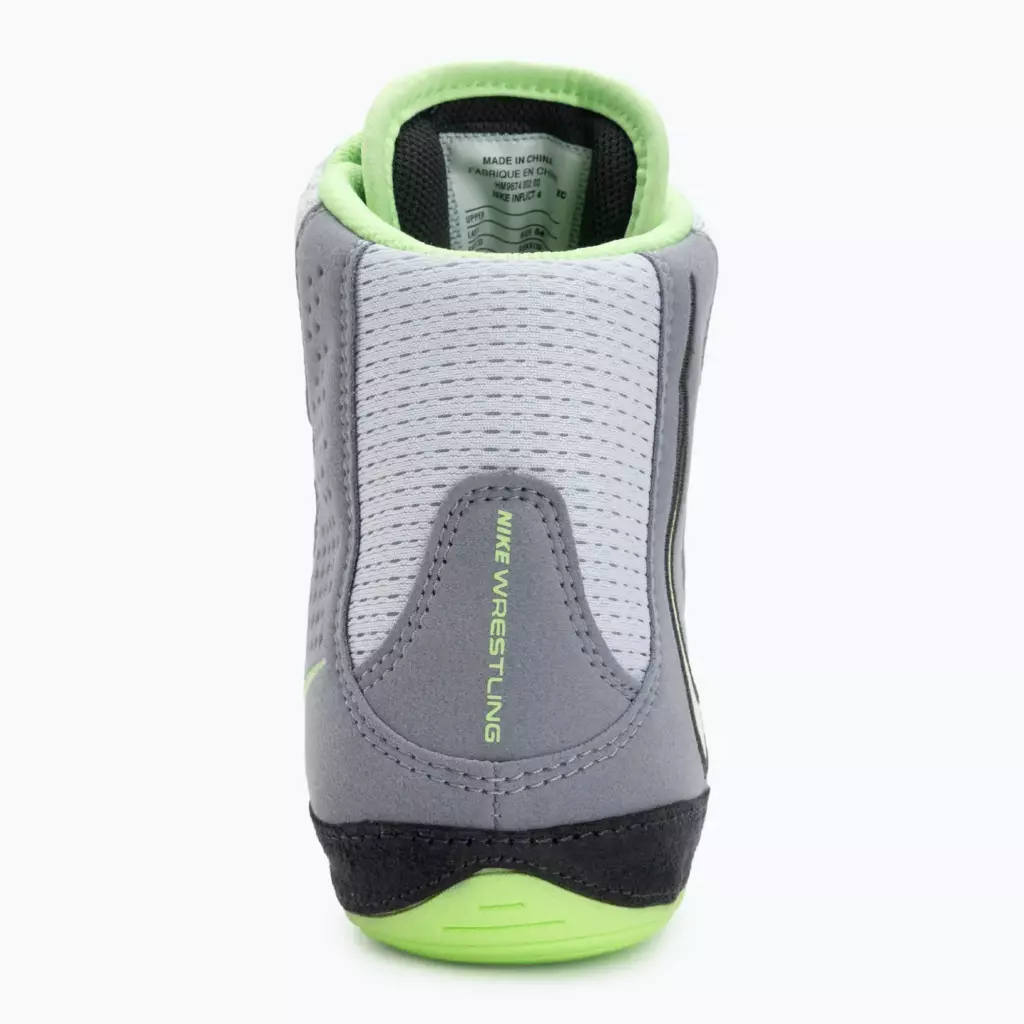 Борцовки Nike Inflict 4 football grey/lime blast/anthracite/white